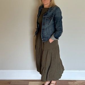 New Olive Maxi Dress